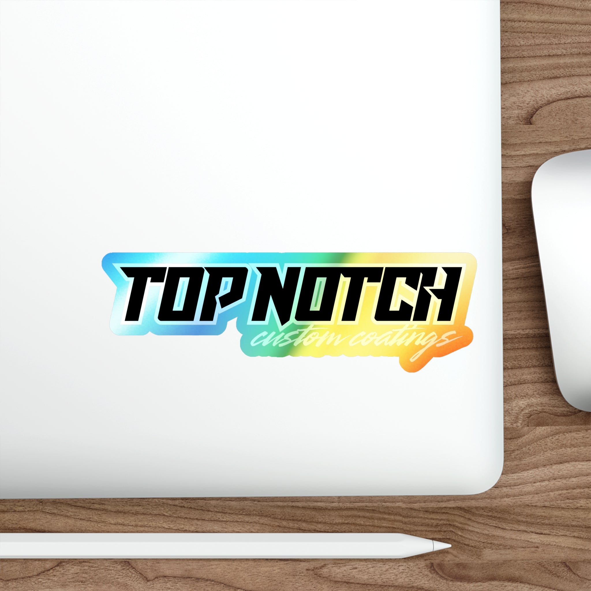 Iridescent Logo Decal